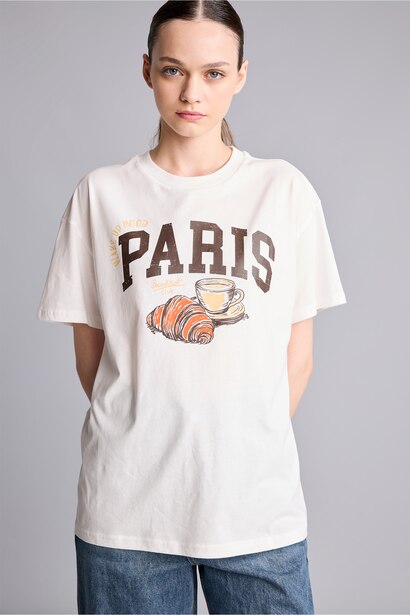 Oversize Fit Short Sleeve T-Shirt