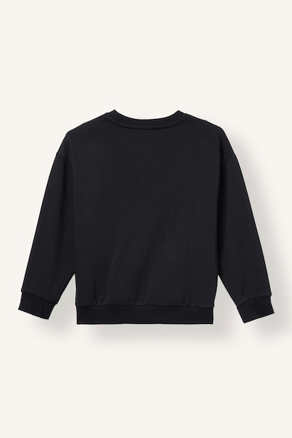 Regular Fit Printed Crew Neck Sweatshirt