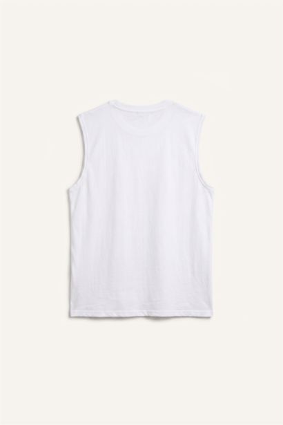%100 Pamuk Boxy Fit Fitilli Atlet