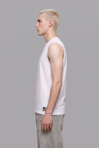 %100 Pamuk Boxy Fit Fitilli Atlet
