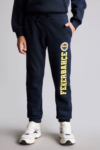 Fenerbahçe Baskılı Eşofman Altı Erkek Çocuk