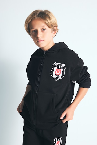 Regular Fit Hooded Cardigan