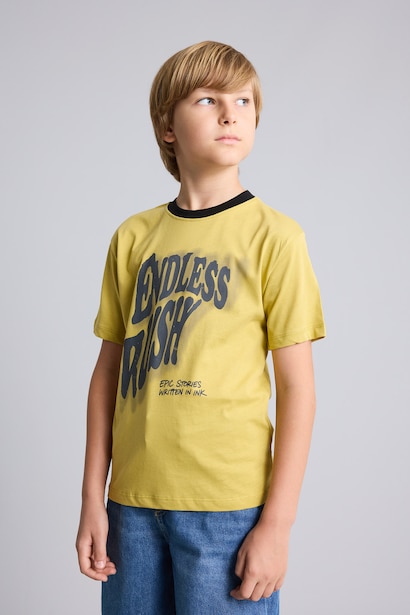 Printed Short Sleeve T-Shirt