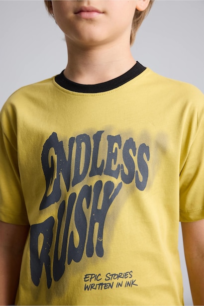 Printed Short Sleeve T-Shirt