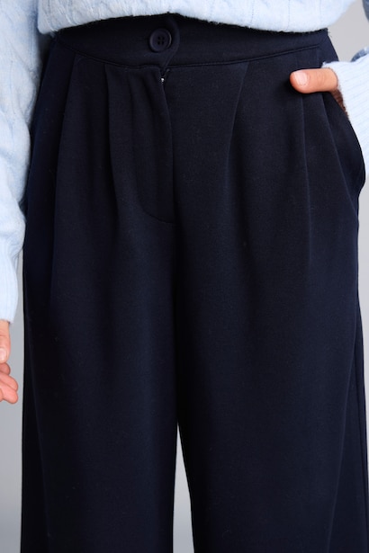 Yüksek Bel Wıde Leg Pantolon Kız Çocuk