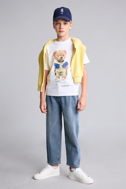 Boy Printed Short Sleeve T-Shirt