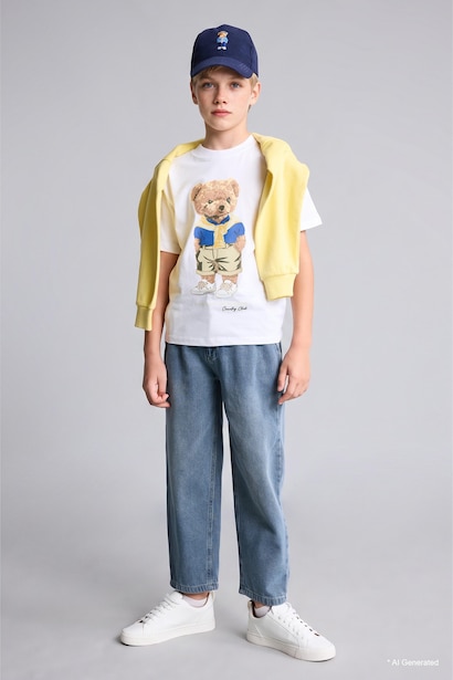 Boy Printed Short Sleeve T-Shirt