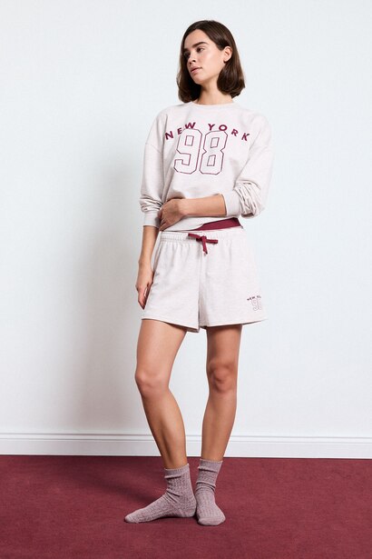 Regular Fıt Sweatshirt Kumaşı Alt