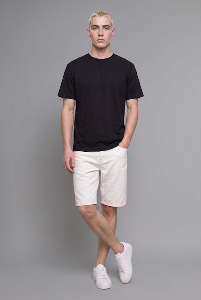 Regular Fit Denim Shorts