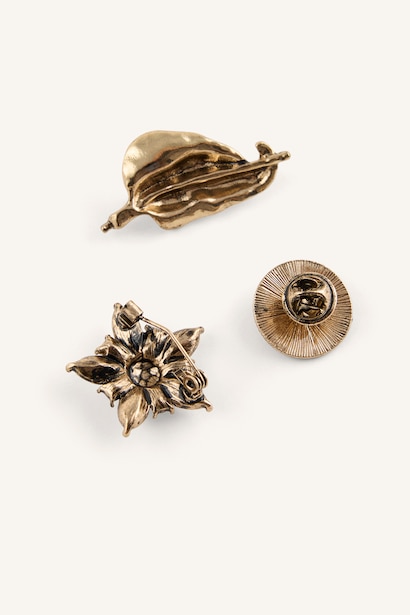 3 piece Brooch