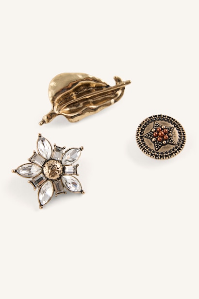 3 piece Brooch