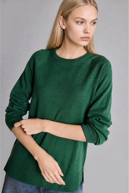 Ultra Yumuşak Relaxed Fit Basıc Kazak