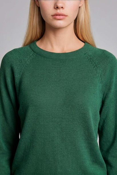 Ultra Yumuşak Relaxed Fit Basıc Kazak