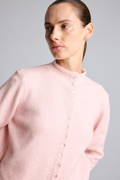 Relaxed Fit Beli Bağcıklı Basic Hırka