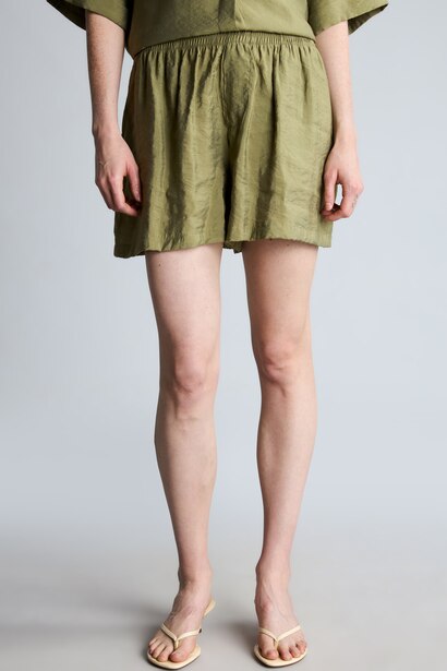 Modal Elastic Waist Shorts