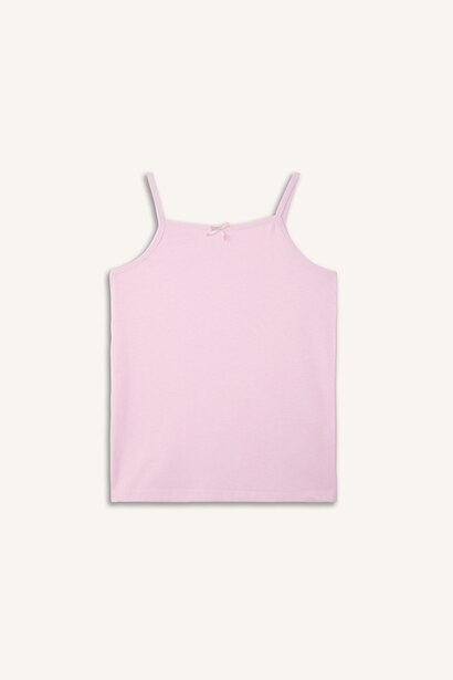 Girl 2-Piece 100% Cotton Strappy Tank Top Set