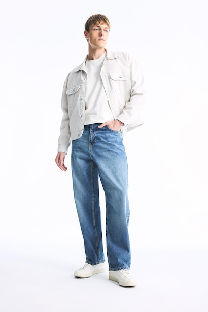 Baggy Fit Jean Pantolon