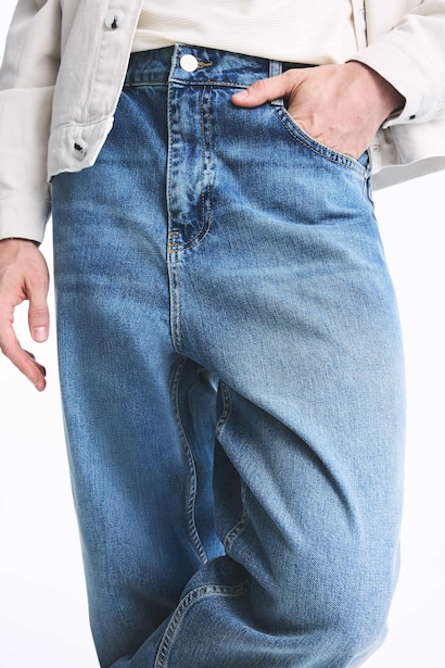 Baggy Fit Jean Pantolon