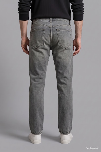 Straight Fit Trousers