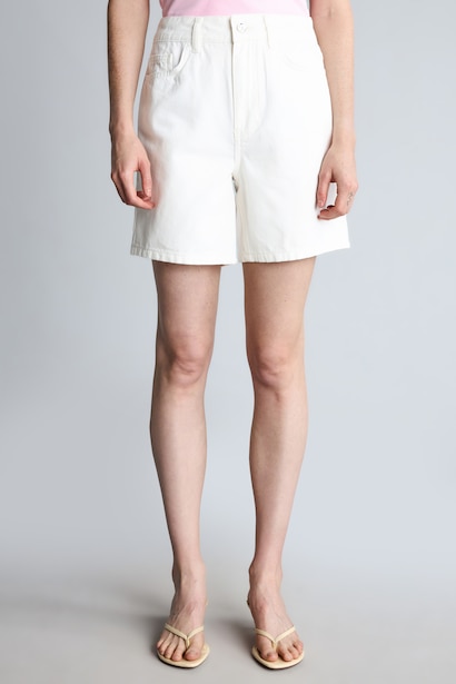 %100 Pamuk Regular Fit Jean Bermuda Şort