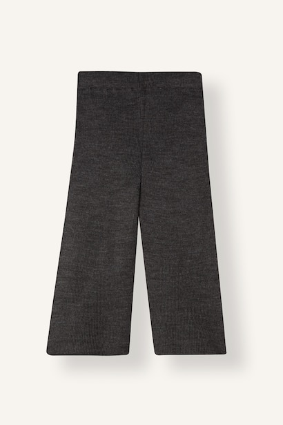 Wide Leg Basic Triko Tayt Kız Bebek
