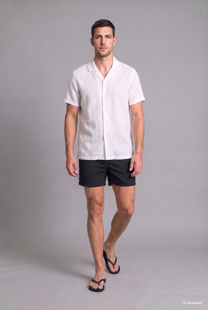 Regular Fit Deniz Şortu
