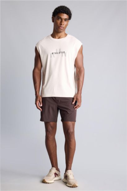 Standard Fit modal Crew Neck Sleeveless Tank Top