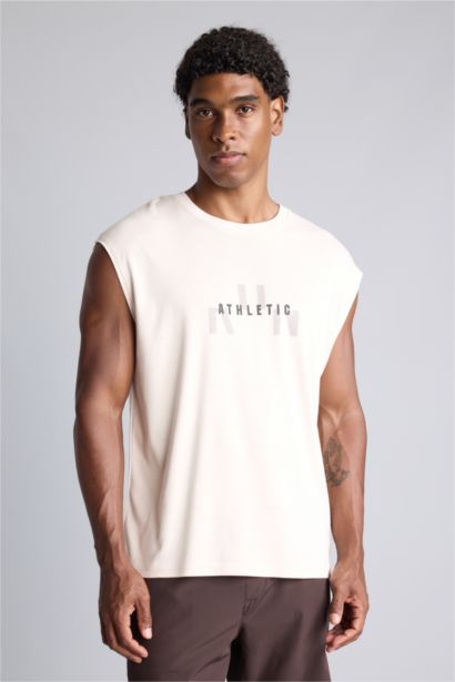 Standard Fit modal Crew Neck Sleeveless Tank Top