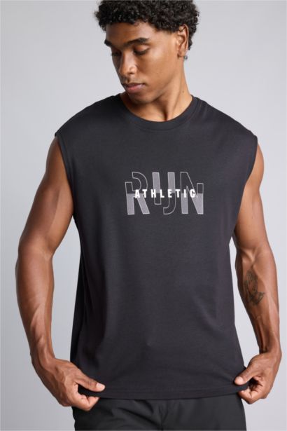 Standard Fit modal Crew Neck Sleeveless Tank Top