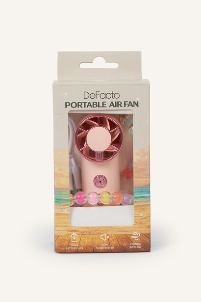 Taşınabilir Mini El Fanı & Charm
