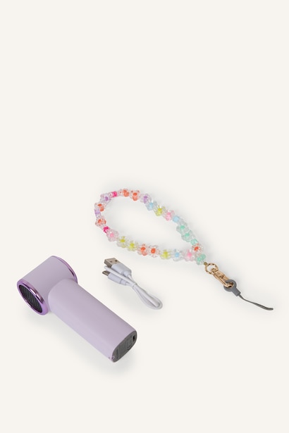 Taşınabilir Mini El Fanı & Charm