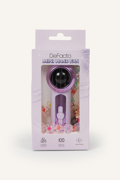 Taşınabilir Mini El Fanı & Charm