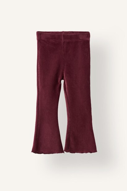 Baby Girl Velvet Leggings