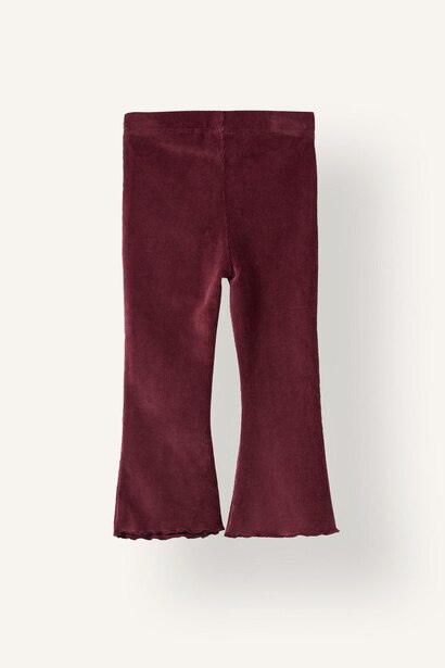 Baby Girl Velvet Leggings