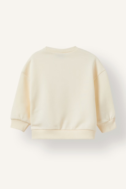 Ayıcıklı Kalın Sweatshirt Kız Bebek