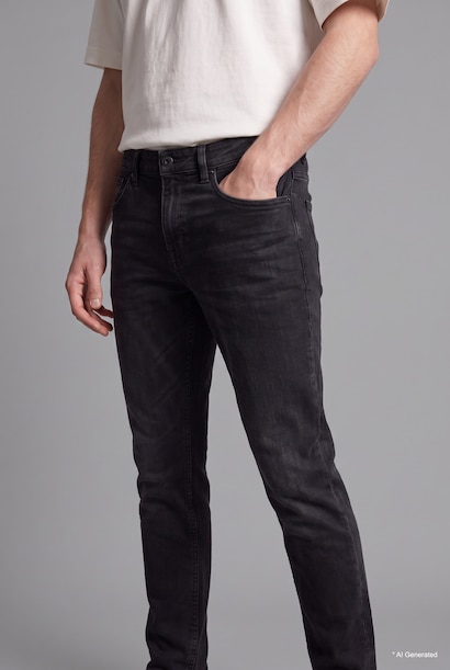 Jean Pedro à taille normale Coupe slim