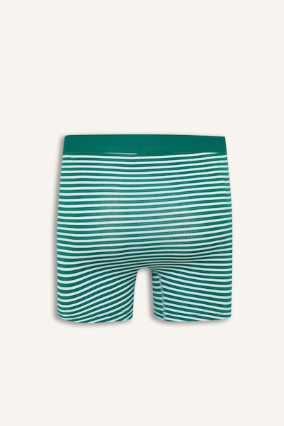 Regular Fit Çizgili 2'li Boxer