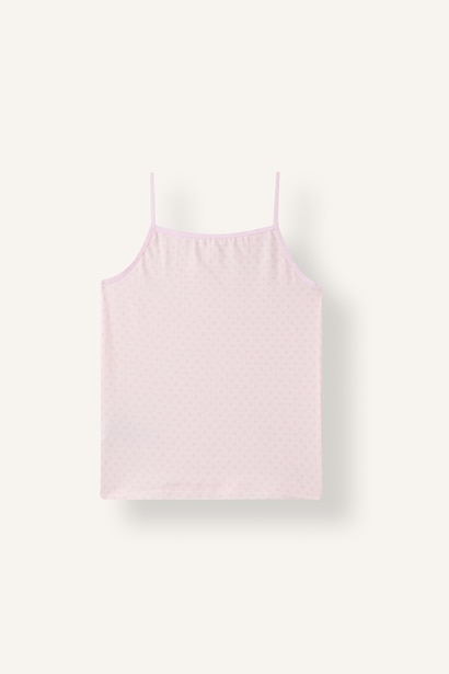 Girl 2 piece Regular Fit Printed Tank Top