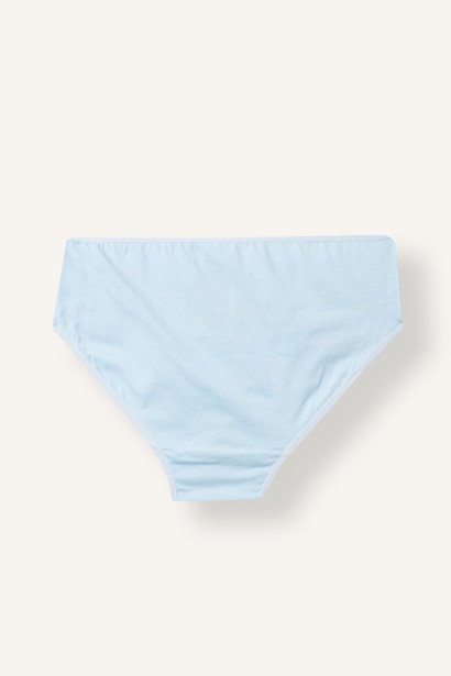 %100 Pamuk 3'lü Slip Külot Kız Çocuk