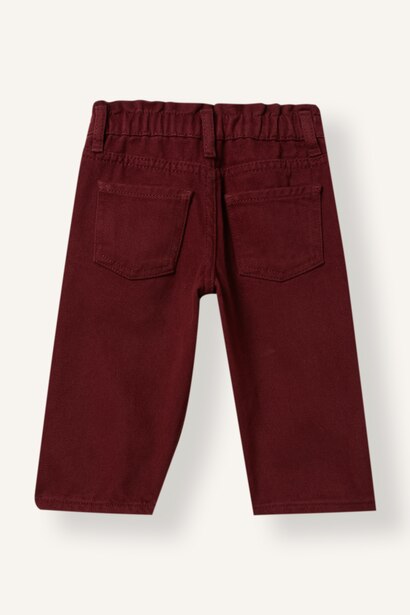 Barrel Fit Gabardın Pantolon