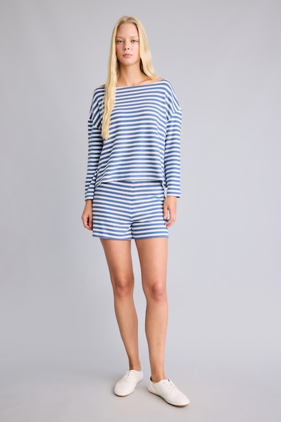 Loose Fit Long Sleeve T-Shirt