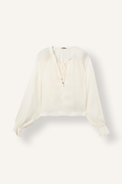 Regular Fit Long Sleeve Blouse
