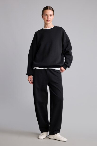 Oversize Fit Thick Sweatshirt Fabric Sweatshirt