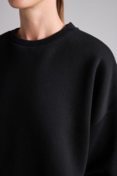 Oversize Fit Thick Sweatshirt Fabric Sweatshirt