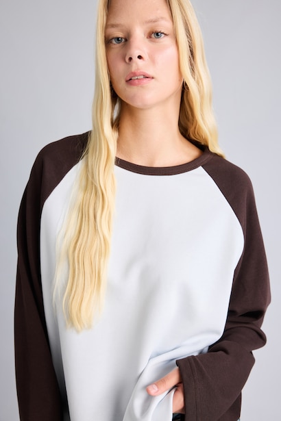 Loose Fit Long Sleeve T-Shirt