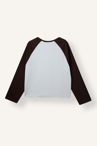 Loose Fit Reglan Uzun Kollu Tişört