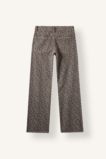 Kamuflaj Desenli Straight Fit Pantolon