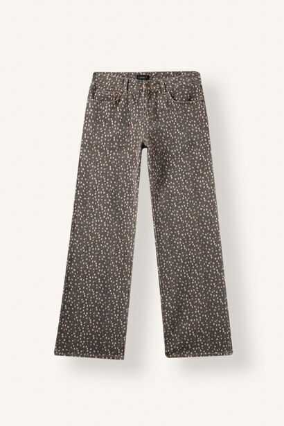 Normal Waist Straight Fit Trousers