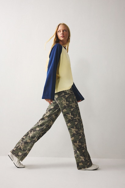 Normal Waist Straight Fit Trousers