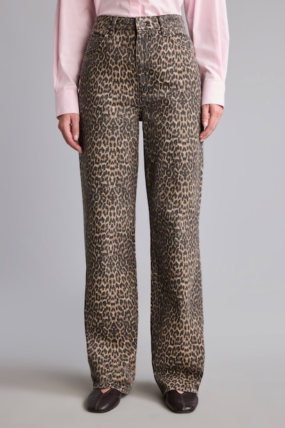 Normal Waist Straight Fit Trousers